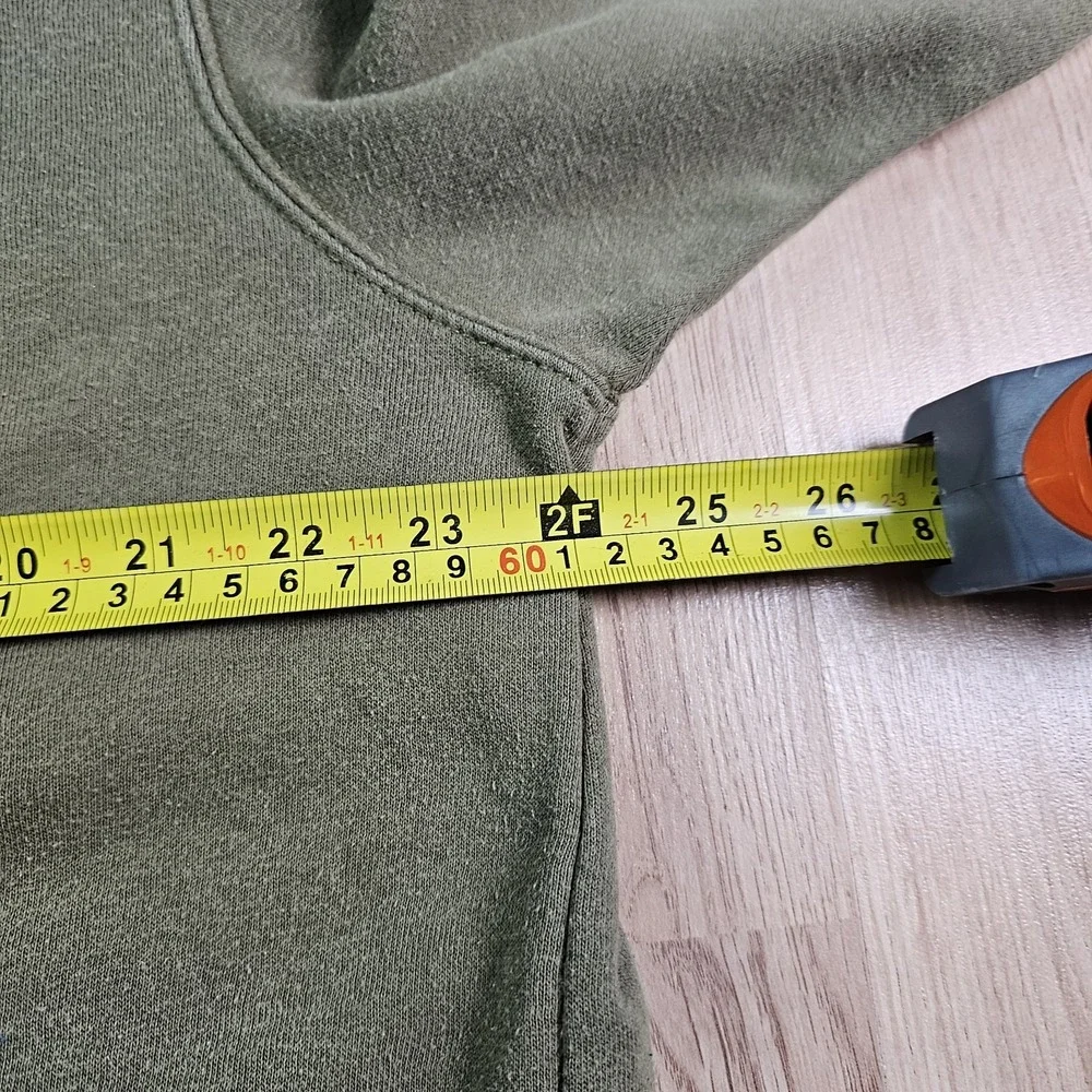 The North‎ Face Hoodie Mens Large Green Camo Sweatshirt Gorpcore Outdoor Hike